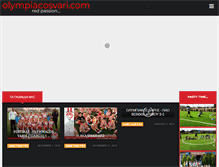 Tablet Screenshot of olympiacosvari.com